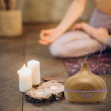 thumbnail of Humidificador e Difusor de Aromas PRIXTON Madeira Clara Hidra