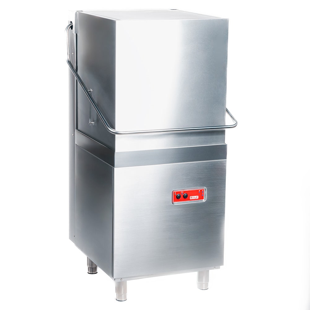 Romux® Lavavajillas Industrial Cúpula 50x50 cm con Bomba de Abrillantador y Detergente | Lavavajillas Capota Hostelería Profesional para Restaurantes