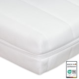 thumbnail of matras 70x140, CertiPUR gecertificeerd, matras 70x140 met wasbare hoes voor bed, hoogte ca. 11cm, Made in Germany