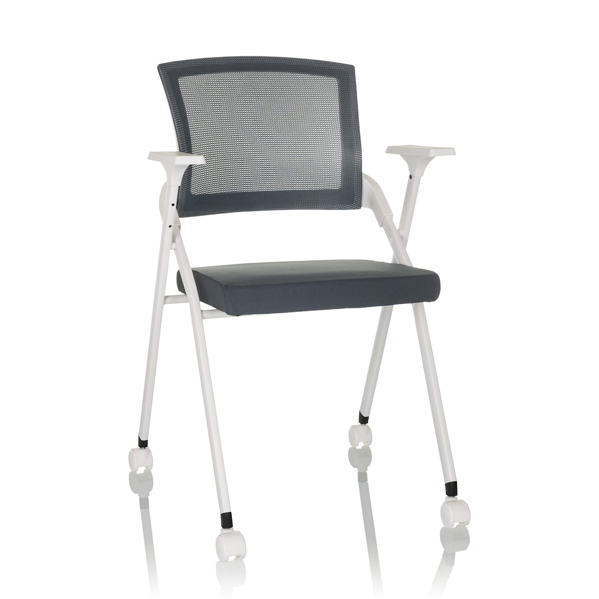 Cadeira dobrável PRIORITY II W cinzento hjh OFFICE