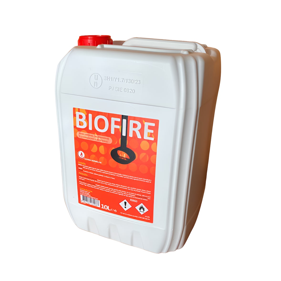 Bioetanol Combustível Líquido para Lareiras - BIOFIRE 10L