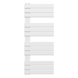 thumbnail of Handtuchheizkörper/Badheizkörper Paneel Anschluss linksseitig weiß 1200x500 593W