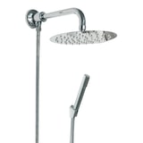 thumbnail of Kit set doccia deviatore a pressione con doccetta tonda, soffione 20 cm braccio 30 cm