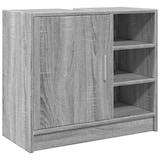 thumbnail of vidaXL Wastafelkast 63x29x55 cm bewerkt hout grijs sonoma eikenkleurig