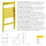 thumbnail of Yelloo - Silla mod. LIBRO color AMARILLO Plegable Ahorra espacio Plegable Madera maciza de haya