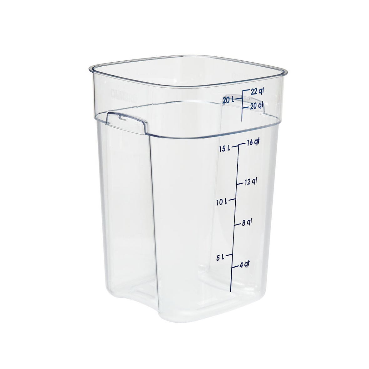 Cambro CamSquare FreshPro® 20,8L Lebensmittelbehälter, 6 Stück im Karton - 22SFSPROCW135