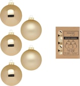 thumbnail of 24 Weihnachtskugeln 3cm Glas Christbaumkugeln Weihnachtsbaumkugeln gold Mix