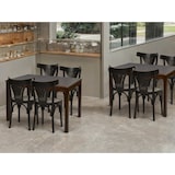 thumbnail of METRO PROFESSIONAL Chaise de restaurant Lyra ,lot de 2, bois de hêtre, wengé