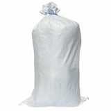 thumbnail of 10x Schwerlastsack Gewebesack Laubsack Styroporsack Lagersack PP mit rotem Streifen 800 x 1250 mm 120g  WEISS
