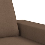 thumbnail of vidaXL Sessel mit Hocker Braun 60 cm Stoff