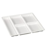 thumbnail of SOLIA Plateau Five 5 compartiments pulpe de canne - PS30593 - par 100 pièces