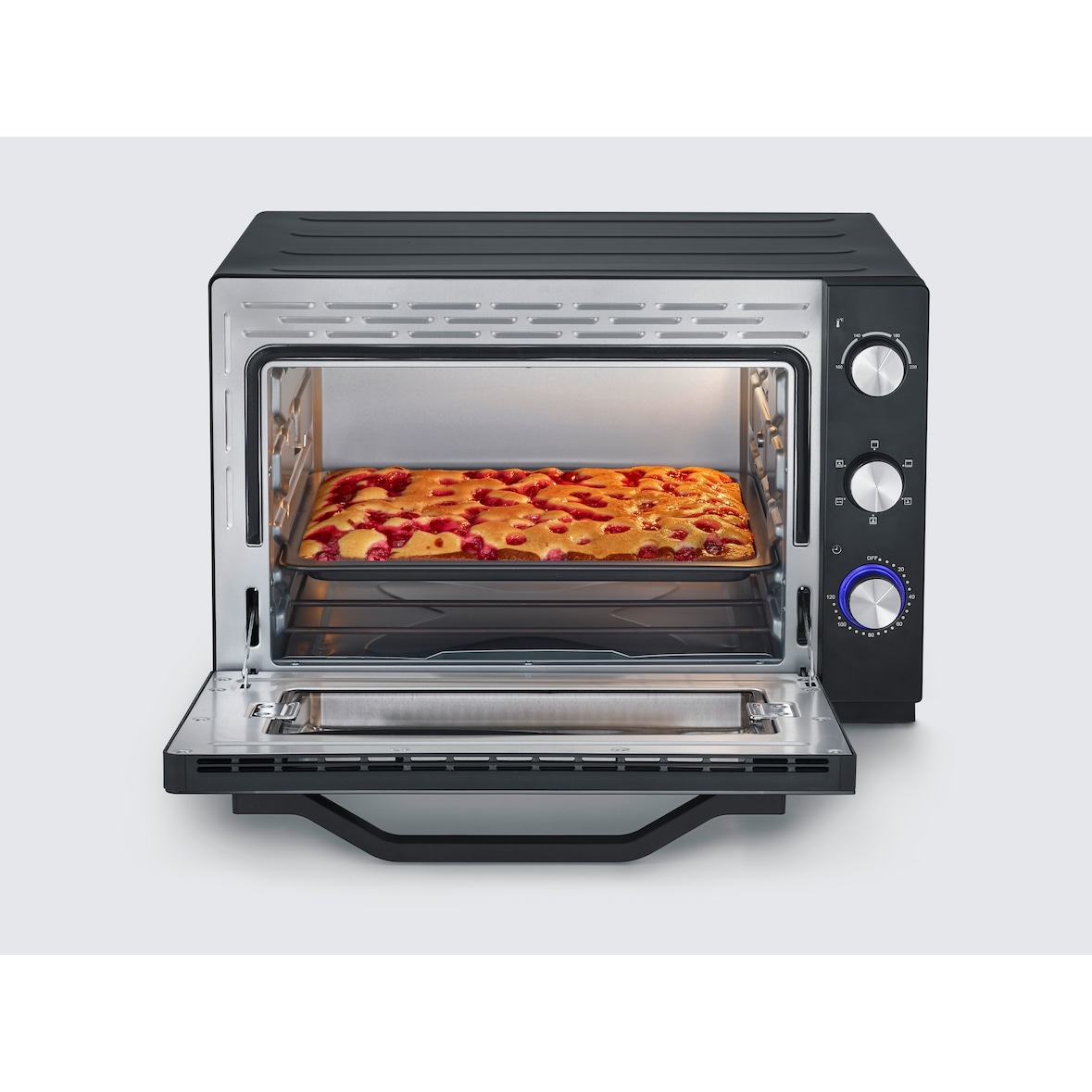 SEVERIN TO 2073 - Horno tostador XXL 2200 W 60 L Negro