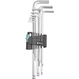 thumbnail of Wera 950 PKL/9 SM N Innen-Sechskant Winkelschraubendreher-Set 1.5 mm, 2 mm, 2.5 mm, 3 mm 05022087001