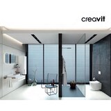 thumbnail of Veroni Duschwanne aus Kompositstein mit Schiefer-Muster flach (TxBxH) 120 x 80 x 3 cm Grau