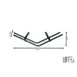 thumbnail of LOFT42 Jef reserve wc rolhouder – zwart - metaal
