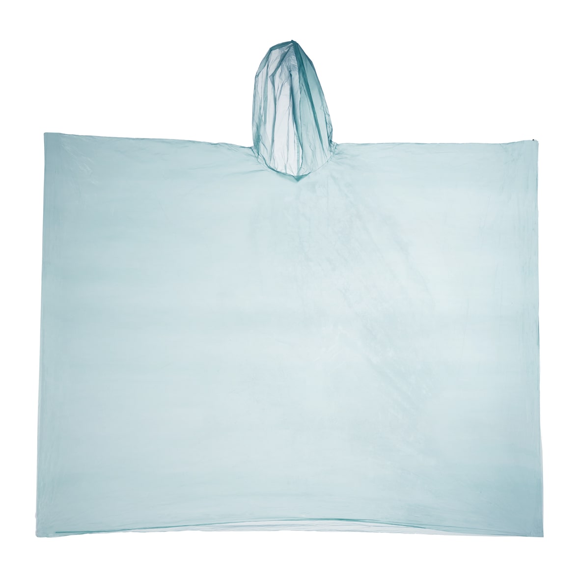 Relaxdays Regenponcho Einweg, 10er Set, Einmal Regencape mit Kapuze, für Erwachsene, Notfallponcho Damen & Herren, grün