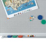 thumbnail of FRANKEN Filztafel Pin´n´Mag X-tra!Line, 120 x 90 cm, pinnbar und magnetisch, mit Aluminiumrahmen, Notiztafel zur Wandbefestigung, grau, PM3603