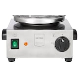 thumbnail of METRO PROFESSIONAL Macchina per hot dog GHM1002, acciaio inox/vetro, Ø 20 x 40 cm, 800 W, con indicatore di livello dell'acqua, argento