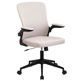 thumbnail of Ergonomischer Bürostuhl Drehsessel mit verstellbaren Armlehnen und höhenverstellbar, gepolstert, für Schreibtisch – Grau