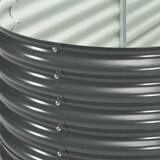 thumbnail of vidaXL Garten-Hochbeet 320x80x81 cm Verzinkter Stahl Grau