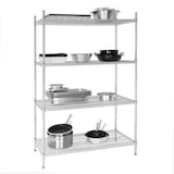 thumbnail of Vogue stalen draadrek met verstelbare planken 1220x1840x610mm