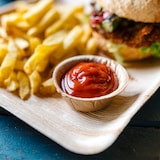 thumbnail of BIOZOYG 25 Stück Dipschälchen 30ml rund Einwegschälchen Palmblattschälchen Snackschälchen, kompostierbar, ideal für Fingerfood und Snacks