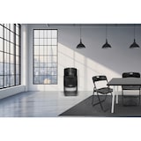 thumbnail of aro Set di 4 sedie pieghevole, acciaio/polipropilene, nero