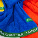 thumbnail of Benetton - Blaues Handtuch 90X160.