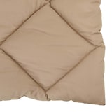 thumbnail of vidaXL Sommerdecke Taupe 200 x 155 cm Mikrofaser