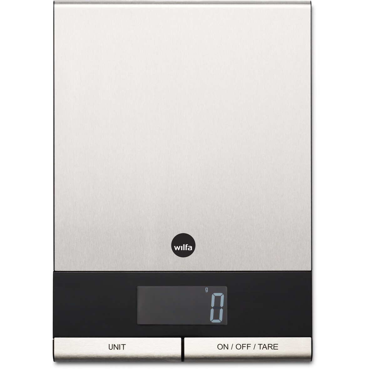 Wilfa Küchenwaage GRAM STÅL, bis 5 kg, KW-4, silber