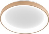 thumbnail of Krizia 50W LED-Deckenleuchte, neue beige Ausführung, dimmbar (3000K–4000K), Aluminium mit Opal-Acryl-Diffusor – Gealuce