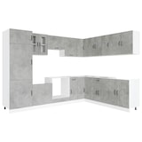 thumbnail of vidaXL 14-delige Keukenkastenset Kalmar bewerkt hout betongrijs