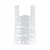 thumbnail of PAPSTAR 2000 Hemdchen-Tragetaschen, HDPE 48 cm x 22 cm x 12 cm transparent Knotenbeutel