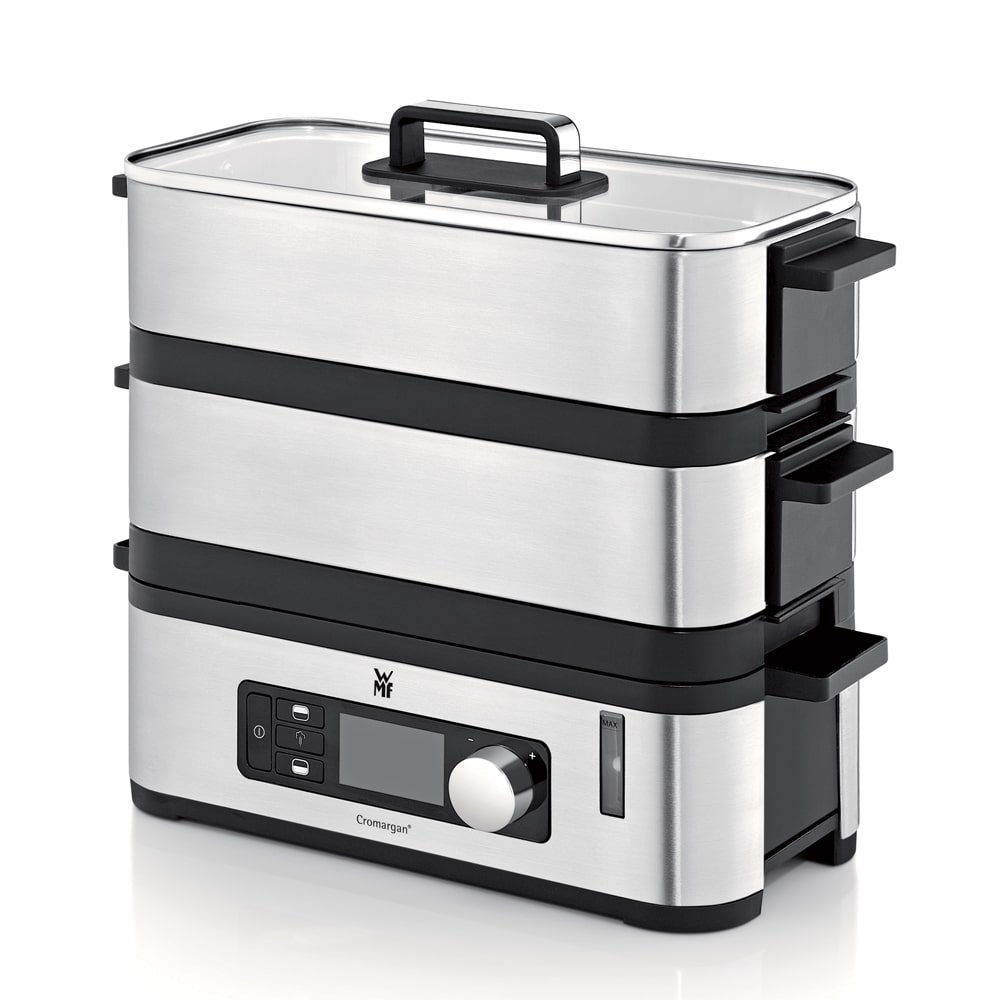 Cuit-vapeur 2 compartiments Kitchenminis -  430 cl Argent Rectangle Inox Wmf 28x14 cm
