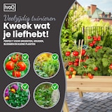 thumbnail of IvoQ Verhoogde Plantenbak – FSC Hout – Houten Kweekbak – Weerbestendig – 126x60x76 cm – Voor Balkon & Tuin