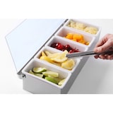 thumbnail of Bar Up Ingrediëntenbox 5 Plastic Bakjes voor Voedsel of Kruiden