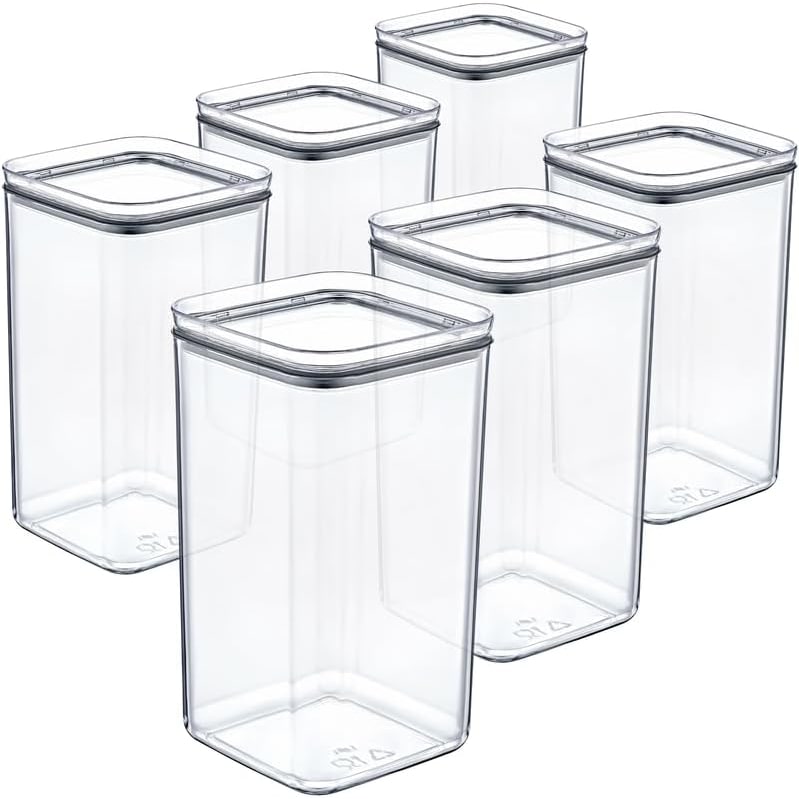 6er Set Aufbewahrungsboxen 1.5 L mit Deckel