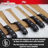 thumbnail of Magefesa Filo - Cuchillo Jamonero 25cm, Acero Inoxidable, Resistente, Estable, Mangos Modernos de Color Negro, Máxima Precisión, Afilado a la Piedra