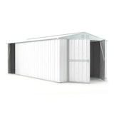 thumbnail of Box in lamiera garage auto Acciaio Zincato 327x611cm x h2.35m - 346KG - 19,98mq - BIANCO