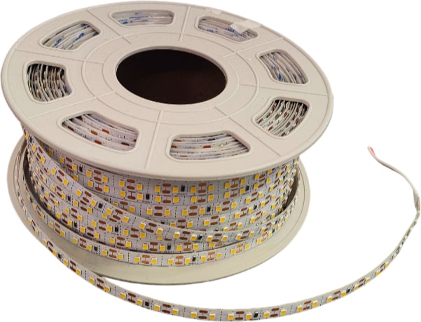 Professioneller 50-Meter-LED-Streifen für den Innenbereich - Natürliches Licht (4000 K), 24 V, 1375 lm/m, Schutzart IP20 - Schnittbreite: 1,8 mm
