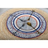 thumbnail of Fourchettes à dessert feuilles assorties argent - lot de 6