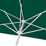 thumbnail of Décoshop26 - Halbrunder Sonnenschirm für Balkon UV 50+ Polyester/Aluminium 3 kg 270 cm grün ohne Fuß 04_0007903