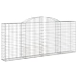 thumbnail of vidaXL Gabionen mit Hochbogen 4 Stk. 300x30x120/140cm Verzinktes Eisen