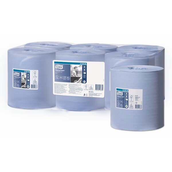 TORK | Papel de Secado Azul M2 (cod. 130035) - Saco 6 ud.