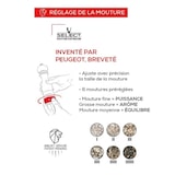 thumbnail of PEUGEOT Salzmühle PARIS 22cm Buchenholz Schwarz uSelect Stahlmahlwerk