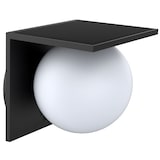 thumbnail of Lumisky Lámpara de pared con sensor solar BOLLY 1000LM Acero Negro