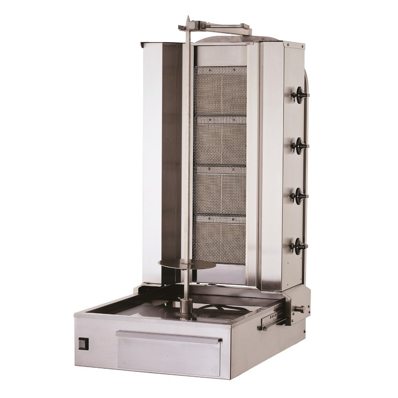 Shoarma Kebab brûleur céramique gaz - 4 Résistances - Sofraca