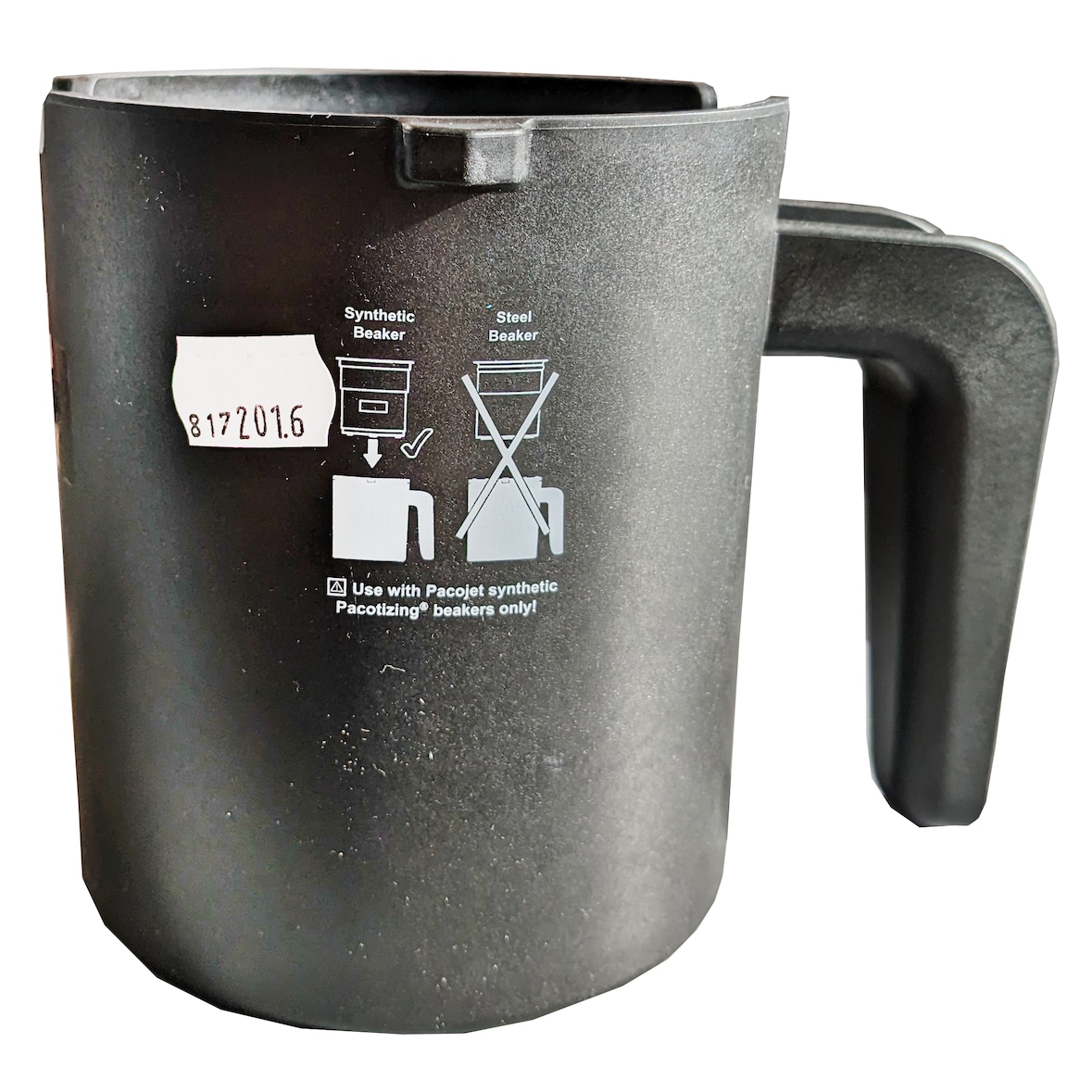 PacoJet 4 Schutzbecher für Kunststoff Pacossierbecher schwarz 139159E0000