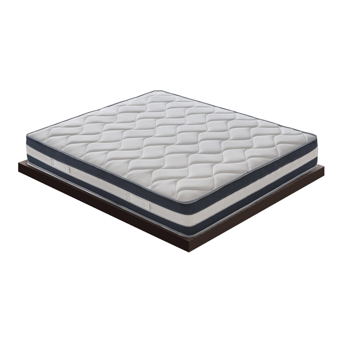 MaterassieDoghe - Materasso 80x200 Memory Foam e Gel Rinfrescante – Alto 26,5 cm - Ortopedico