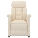 thumbnail of vidaXL Massagesessel Beige Mikrofasergewebe